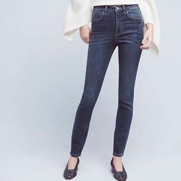 Anthropologie Pilcro And The Letterpress Superscript High Rise Jean - Picture 1 of 14